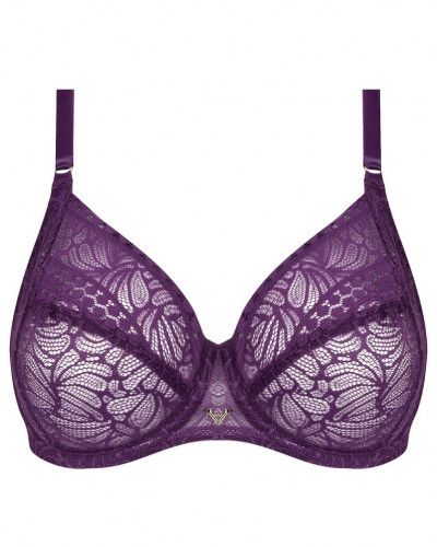 Sujetador bienestar con aros Antigel Atelier Séduction (Prune Magic)