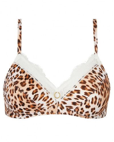 Soutien-gorge sans armature Antigel Panthère Sensuelle (Skin Sensuelle)