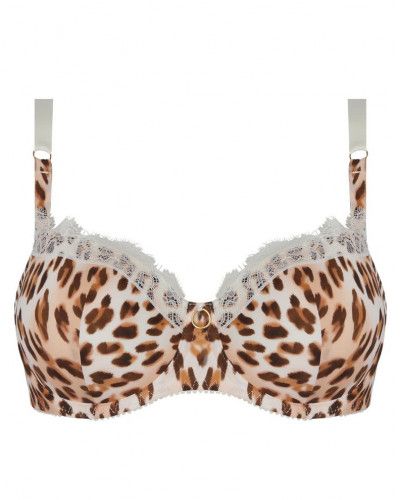 Padded wellness bra Antigel Panthère Sensuelle (Skin sensuelle)