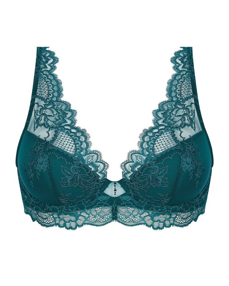 Fantasy half-foam bra Lise Charmel Sublime en Dentelle (Vert Princesse)