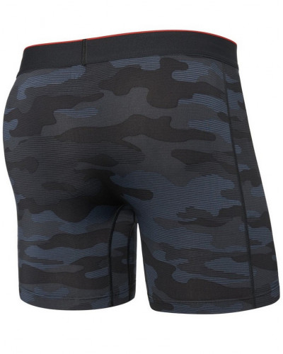 Boxer with fly Multi-sport Mesh Saxx (Camouflage Noir)