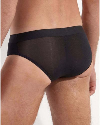 Mini-calzoncillos de deporte comodos HOM H-Fresh (Negro)