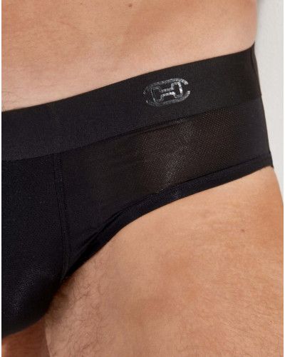 Mini-calzoncillos de deporte comodos HOM H-Fresh (Negro)