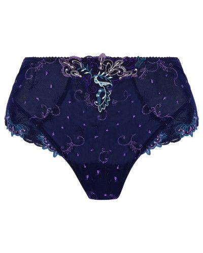 High waist brief Lise Charmel Déesse Désirs (Mauve Désir)