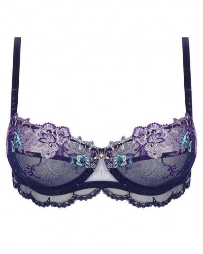 Soutien-gorge corbeille Lise Charmel Déesse Désirs (Mauve Désir)