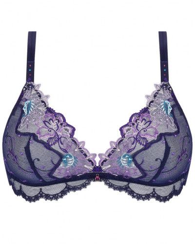 Wireless bra Lise Charmel Déesse Désirs (Mauve Désir)