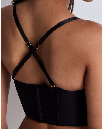 Long bra Aubade Voodoo Kiss (Millenium Black)