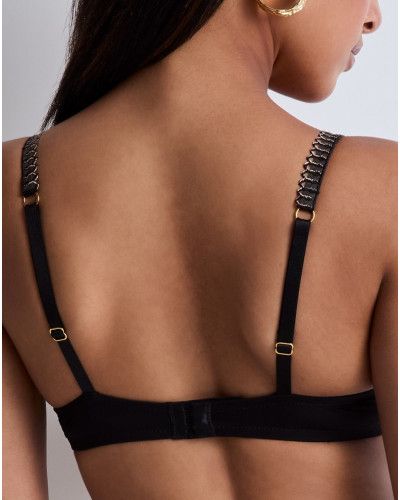 Sujetador plunge preformado Aubade Voodoo Kiss (Millenium Black)