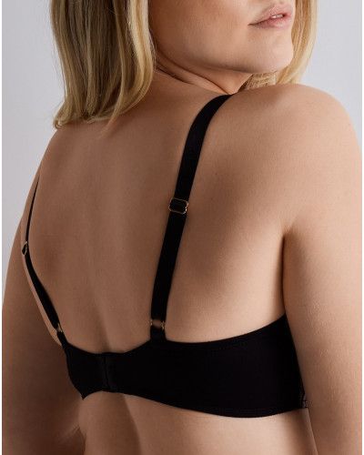 Sujetador triángulo plunge Aubade Voodoo Kiss (Millenium Black)