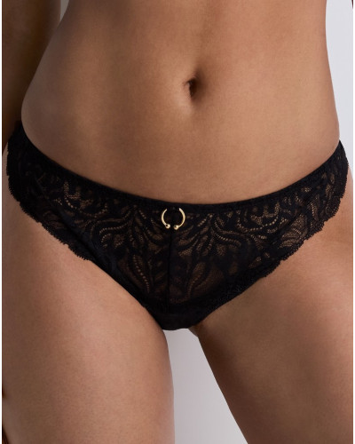 Slip italien velours Aubade The Night Before (Black Bird)