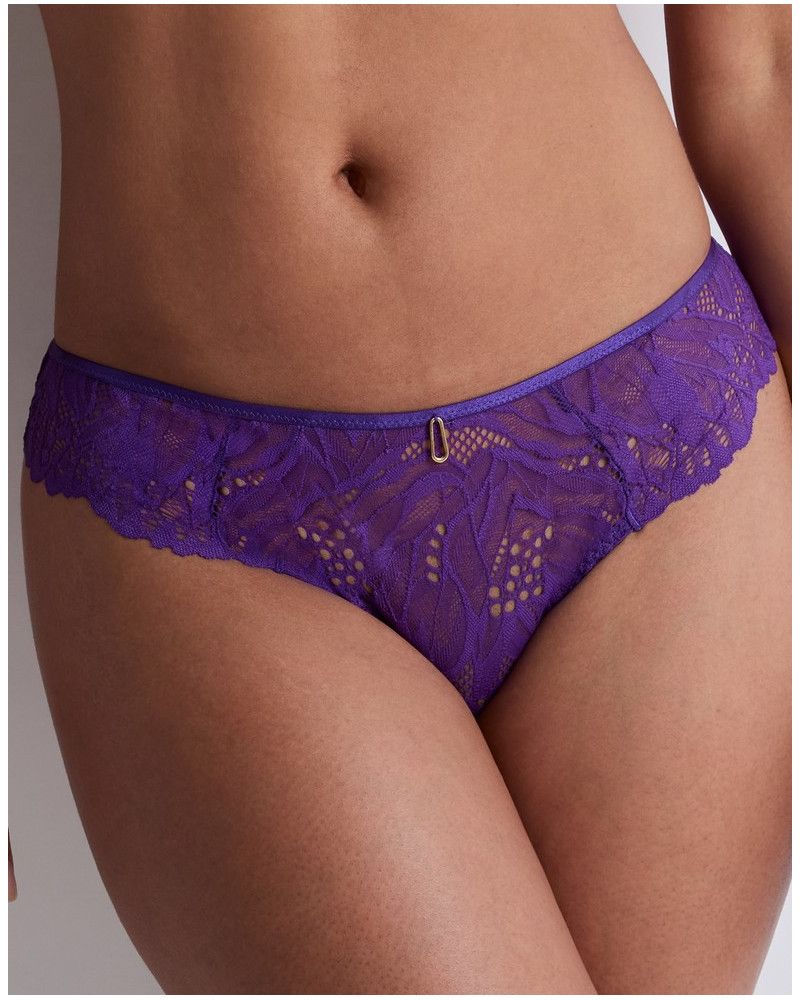 Calzoncillo italiano Aubade Flowermania (Poison Purple)