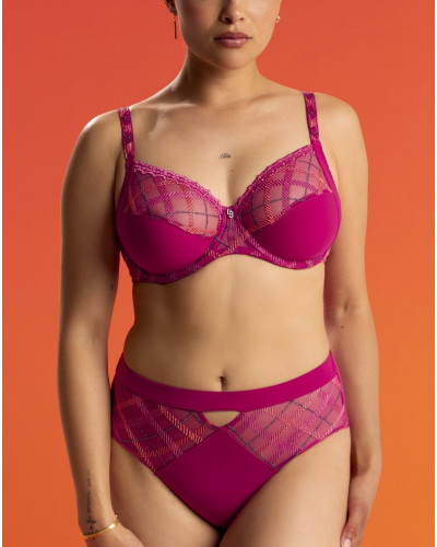 Sujetador con aros Louisa Bracq Albanach (Fuschia)