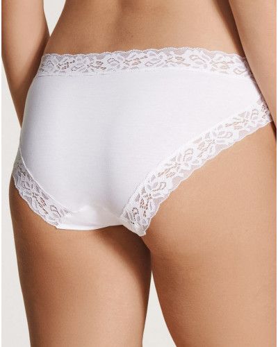 Calzoncillo Calida Natural Comfort Lace (Blanco)