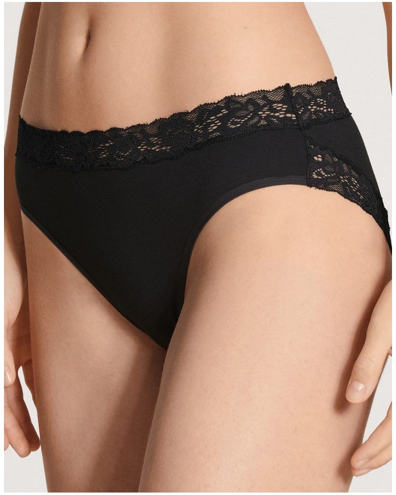 Calzoncillo Calida Natural Comfort Lace (Negro)