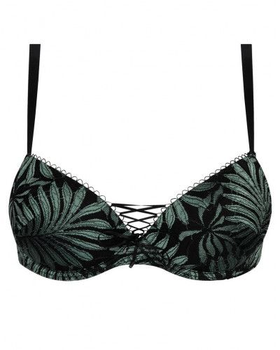 Soutien-gorge coque Antigel Jungle du Soir (Vert Minuit)