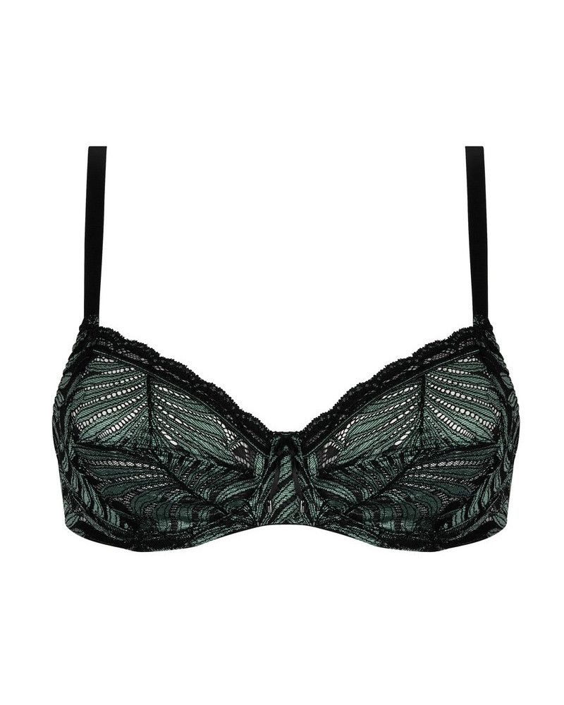 Sujetador con aros bienestar Antigel Jungle du Soir (Vert Minuit)