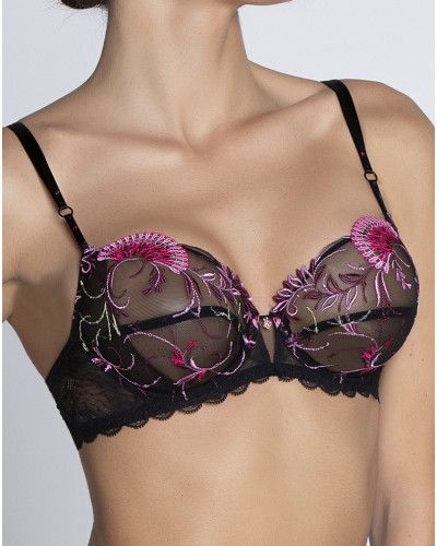 Soutien-gorge armatures Lise Charmel Floraison Passion (Safran Rose)