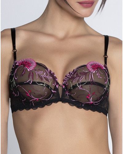 Soutien-gorge armatures Lise Charmel Floraison Passion (Safran Rose)