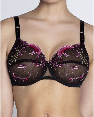 Sujetador bienestar con aros Lise Charmel Floraison Passion (Safran Rose)