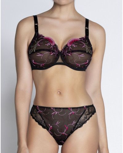 Sujetador bienestar con aros Lise Charmel Floraison Passion (Safran Rose)