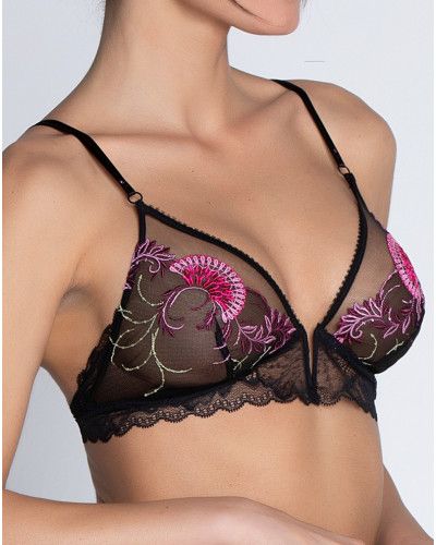 Soutien-gorge sans armature Lise Charmel Floraison Passion (Safran Rose)