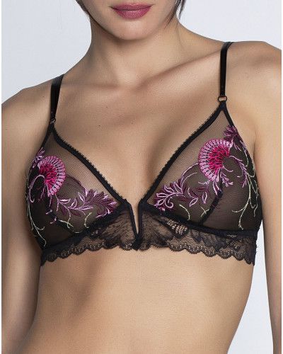 Sujetador sin aros Lise Charmel Floraison Passion (Safran Rose)