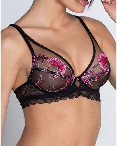 Soutien-gorge glamour Lise Charmel Floraison Passion (Safran Rose)