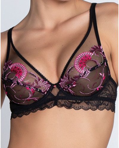 Glamour bra Lise Charmel Floraison Passion (Safran Rose)