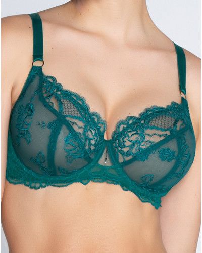 Soutien-gorge corbeille bien-être Lise Charmel Sublime en Dentelle (Vert Princesse)