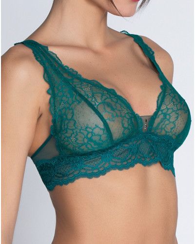 Soutien-gorge sans armature Lise Charmel Sublime en Dentelle (Vert Princesse)