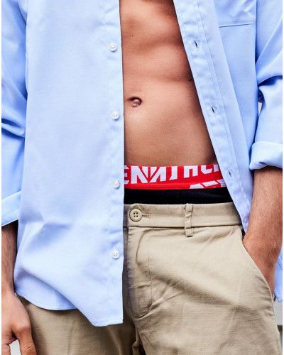 Set of 3 Boxers Athena Easy Sport (Black Print)