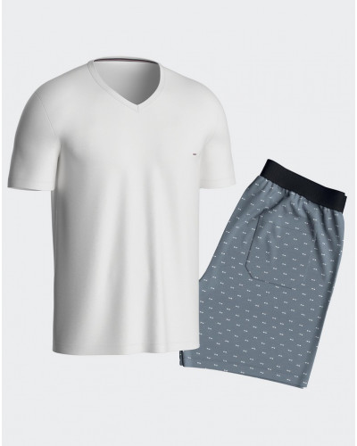 Short pajamas 100% Cotton Eden Park E76 (GY042)