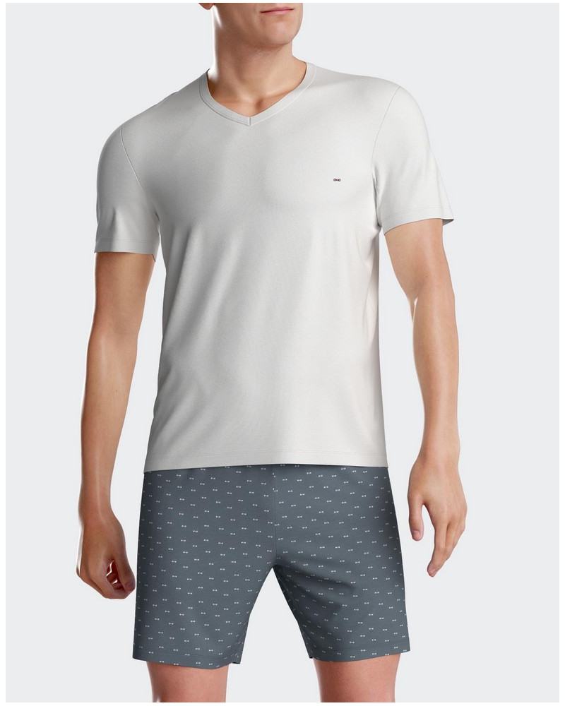 Short pajamas 100% Cotton Eden Park E76 (GY042)