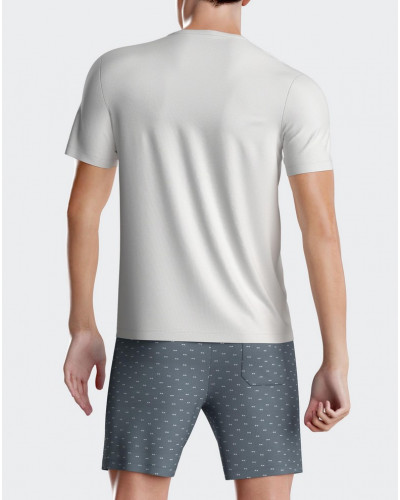 Short pajamas 100% Cotton Eden Park E76 (GY042)