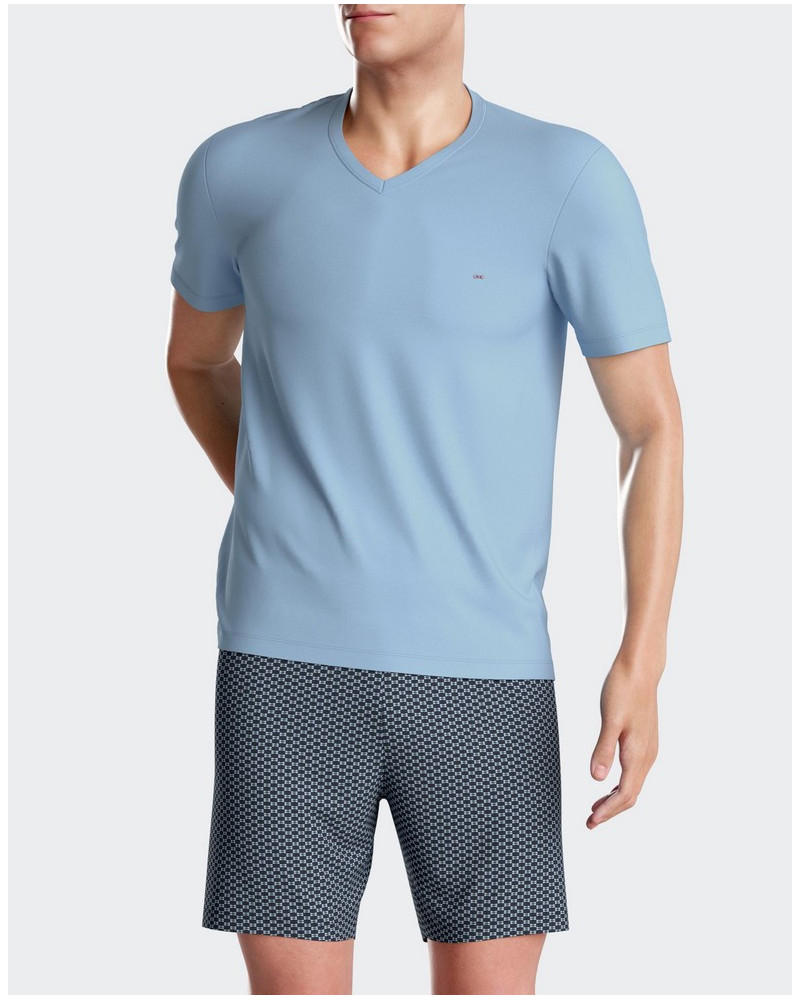 Short pajamas 100% Cotton Eden Park H31 (BLK35)