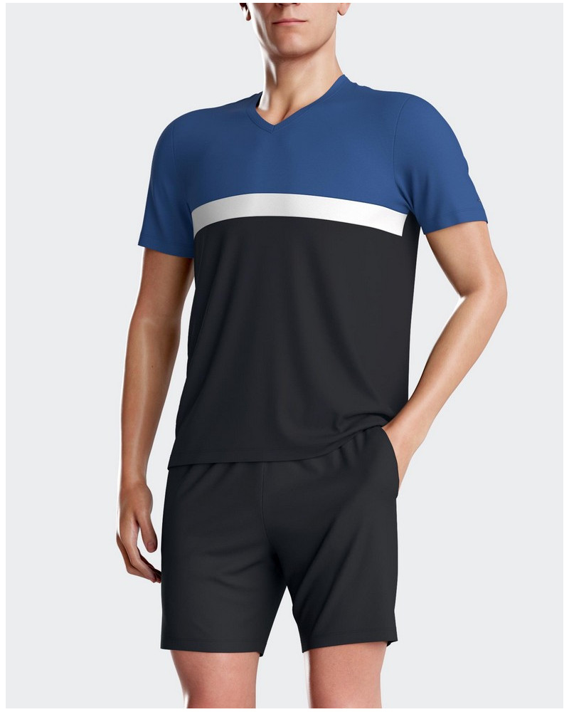 Pijama corto 100% Algodón Eden Park H60 (BL040)