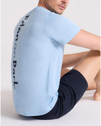 Pyjama court 100% Coton Eden Park H62 (BLK35)