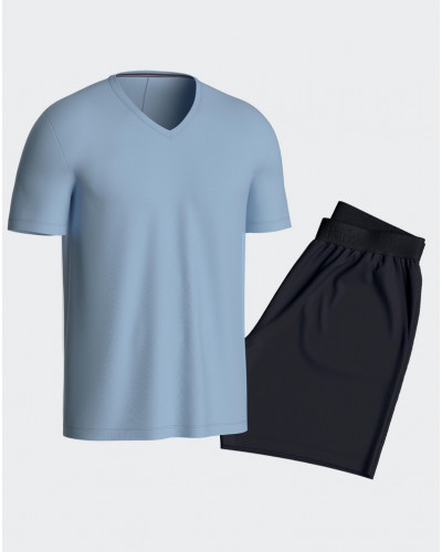 Short pajamas 100% Cotton Eden Park H59 (BLK35)