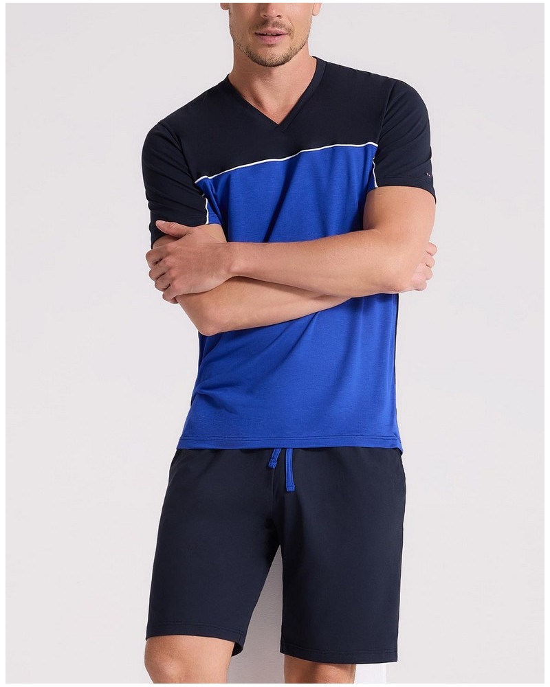 Pijama corto 100% Algodón Eden Park H64 (BL040)