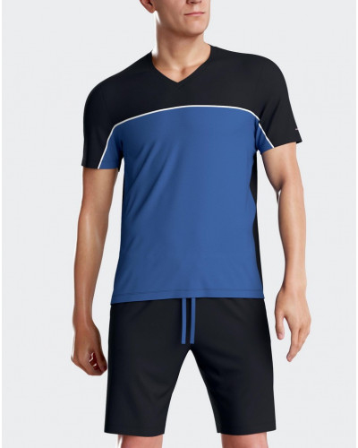 Pijama corto 100% Algodón Eden Park H64 (BL040)