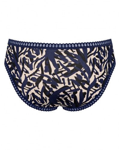 Slip mini coton Sloggi GO Crush (Lot de 3) (Noir/Marine/Imprimé)