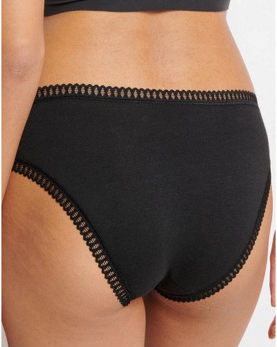Mini briefs cotton Sloggi GO Crush (Set of 3) (Noir/Marine/Imprimé)