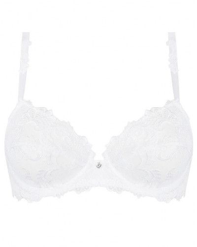 Sujetador con aros Lise Charmel Dressing Floral (Blanco)