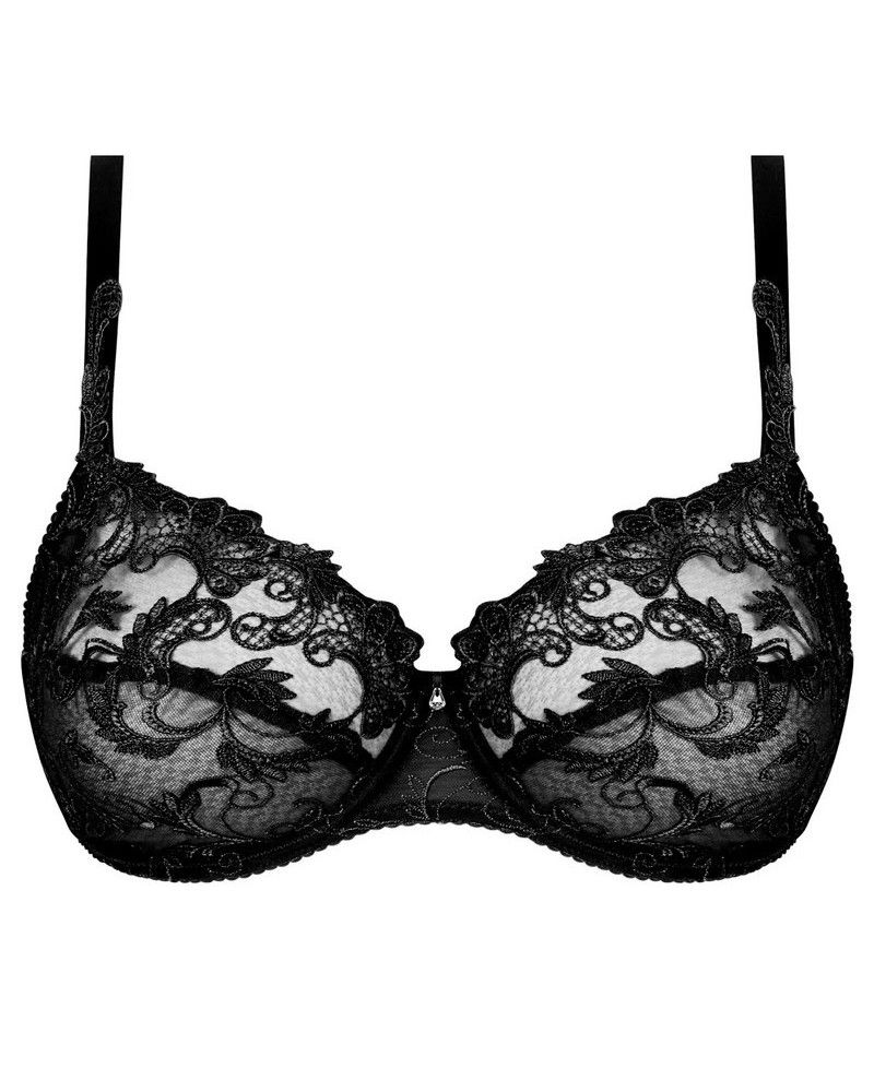 Sujetador bien estar Lise Charmel Dressing Floral (Negro)