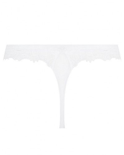 Thong Lise Charmel Dressing Floral (White)