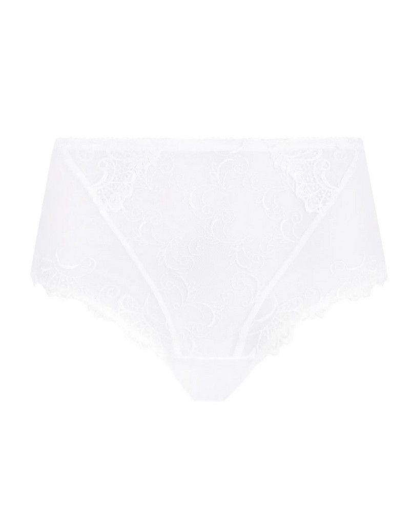 High Brief Lise Charmel Dressing Floral (White)