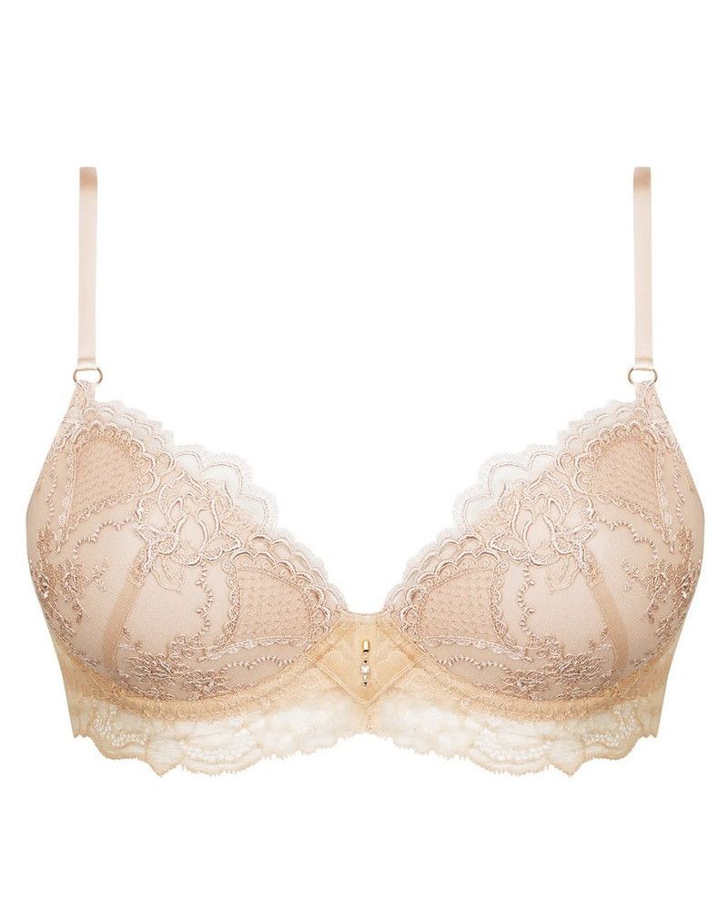 Padded bra progressive Lise Charmel Sublime en Dentelle (Nude Sublime)