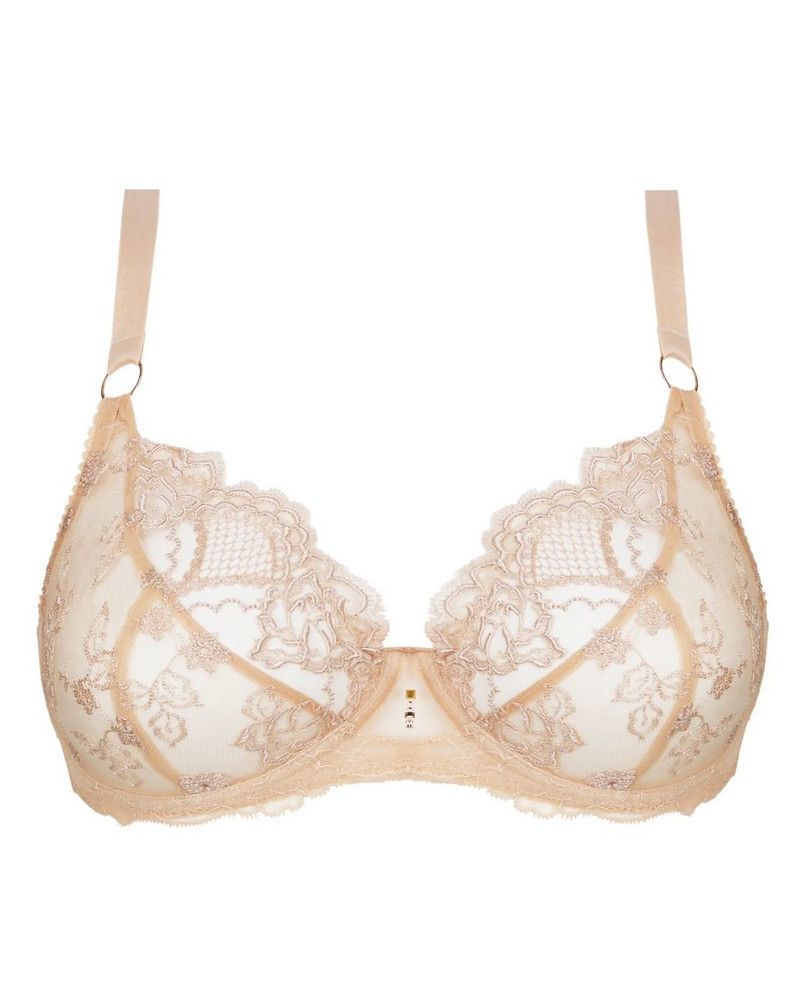 Demi fitting bra Lise Charmel Sublime en Dentelle (Nude Sublime)