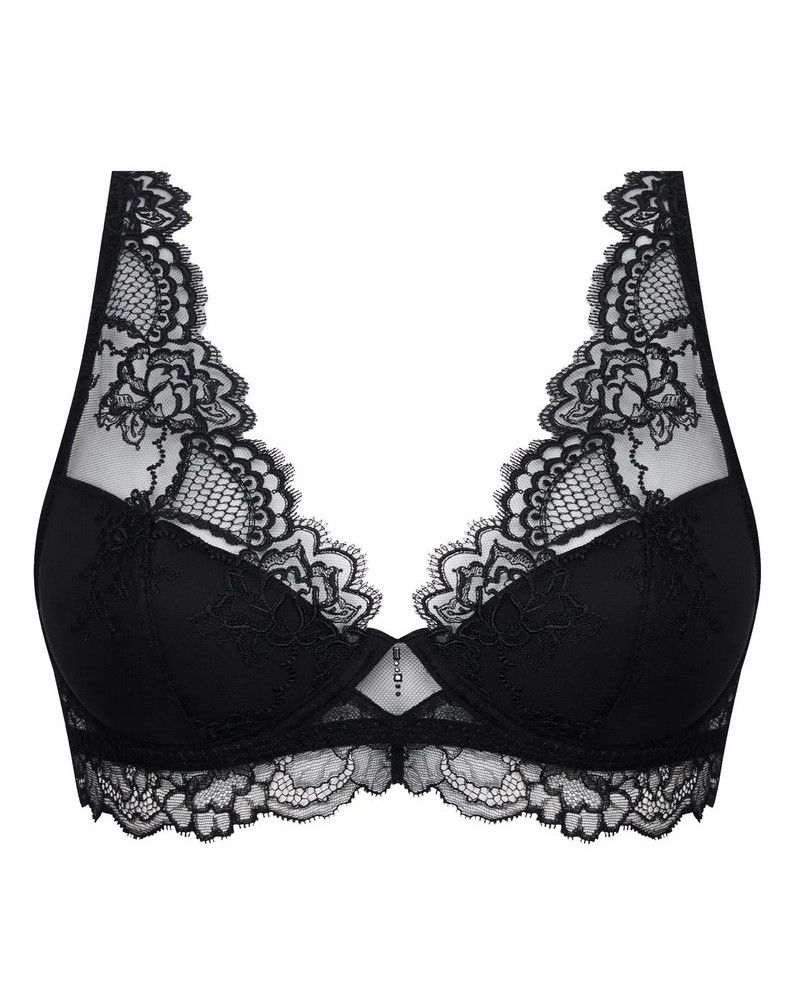 Fantasy half-foam bra Lise Charmel Sublime en Dentelle (Black)