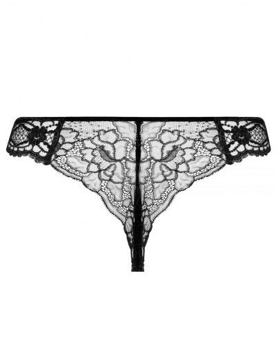 Tanga Lise Charmel Sublime en Dentelle (Negro)